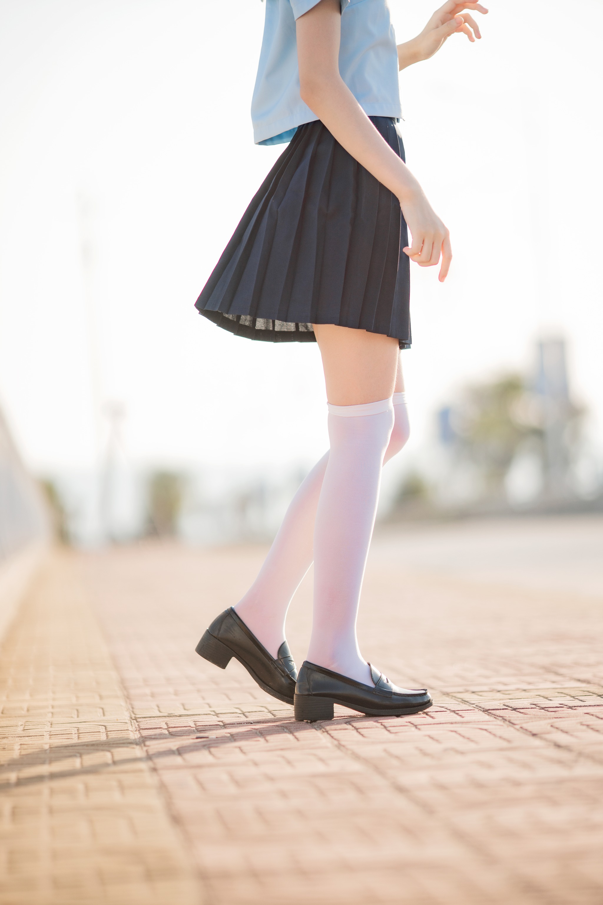 图片[1]-桜桃喵 – NO.126 蔚蓝 [33P]-XikXak